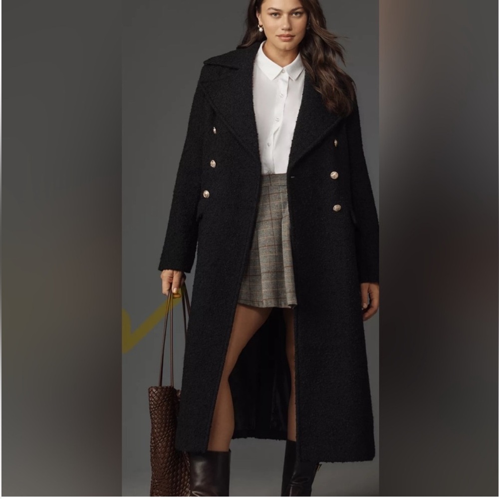 MAEVE SCULPTED LONG LADY COAT